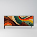 COLORFUL STRANDS 3-Door Sideboard