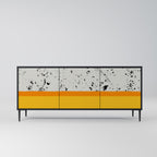 DYED BY ORANGE 3-Door Sideboard