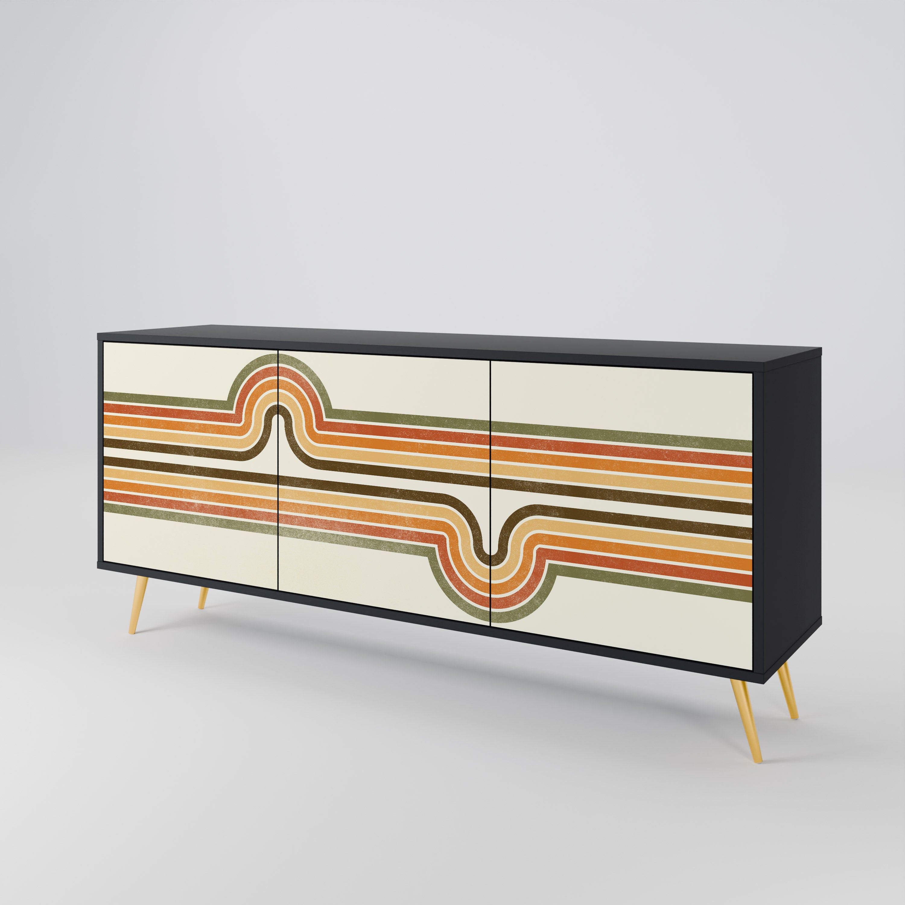 EXCEPTIONAL STREAM 3-Door Sideboard