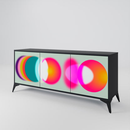 SYMPHONY OF COLORS Μπουφές 3-θυρών