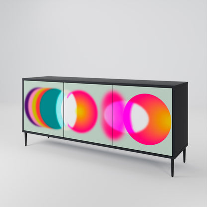 SYMPHONY OF COLORS Μπουφές 3-θυρών