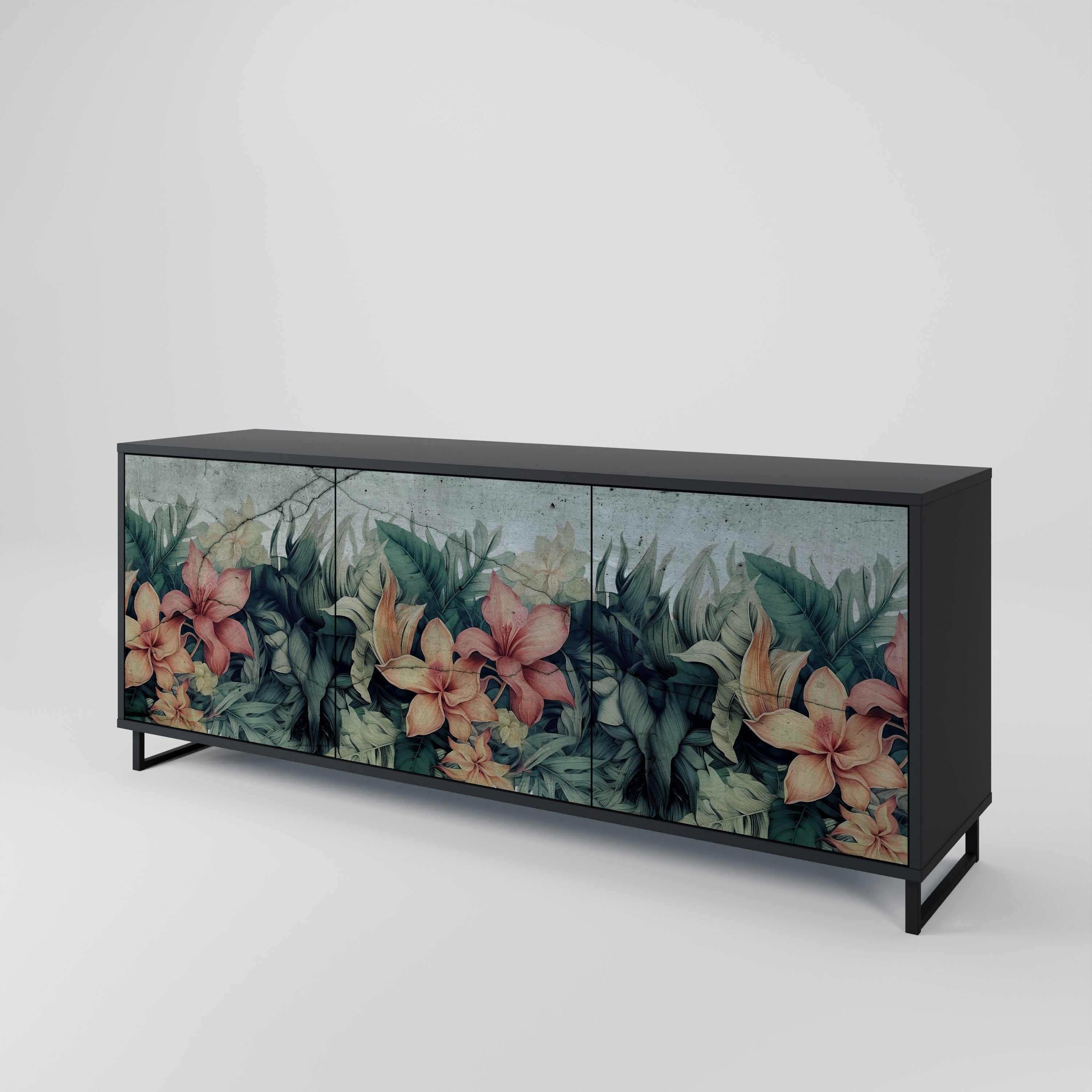 HEAVENLY BLOOM 3-Door Sideboard