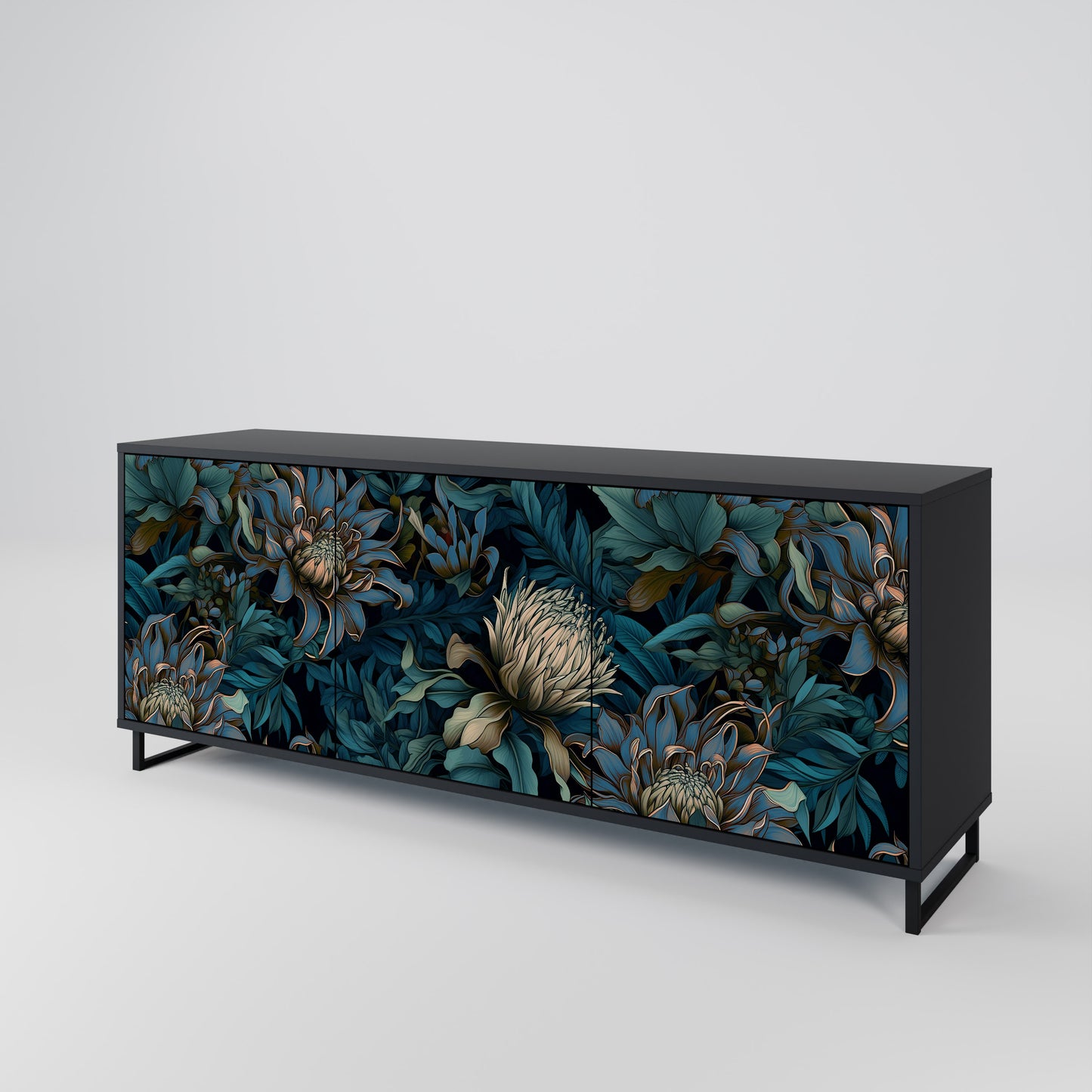 TWILIGHT BLOOM Μπουφές 3-θυρών