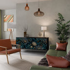 TWILIGHT BLOOM 3-Door Sideboard