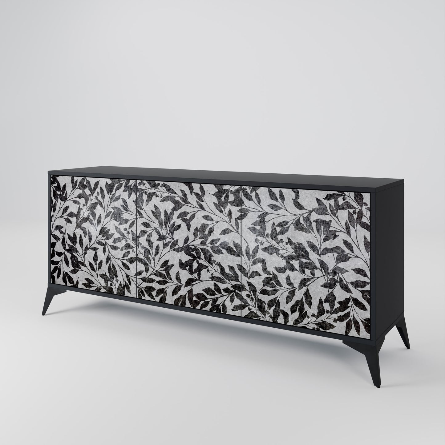 CHARCOAL SPROUT Μπουφές 3-θυρών