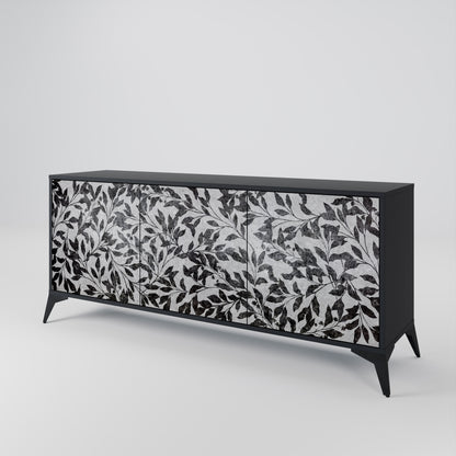 CHARCOAL SPROUT Μπουφές 3-θυρών