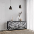 CHARCOAL SPROUT 3-Door Sideboard