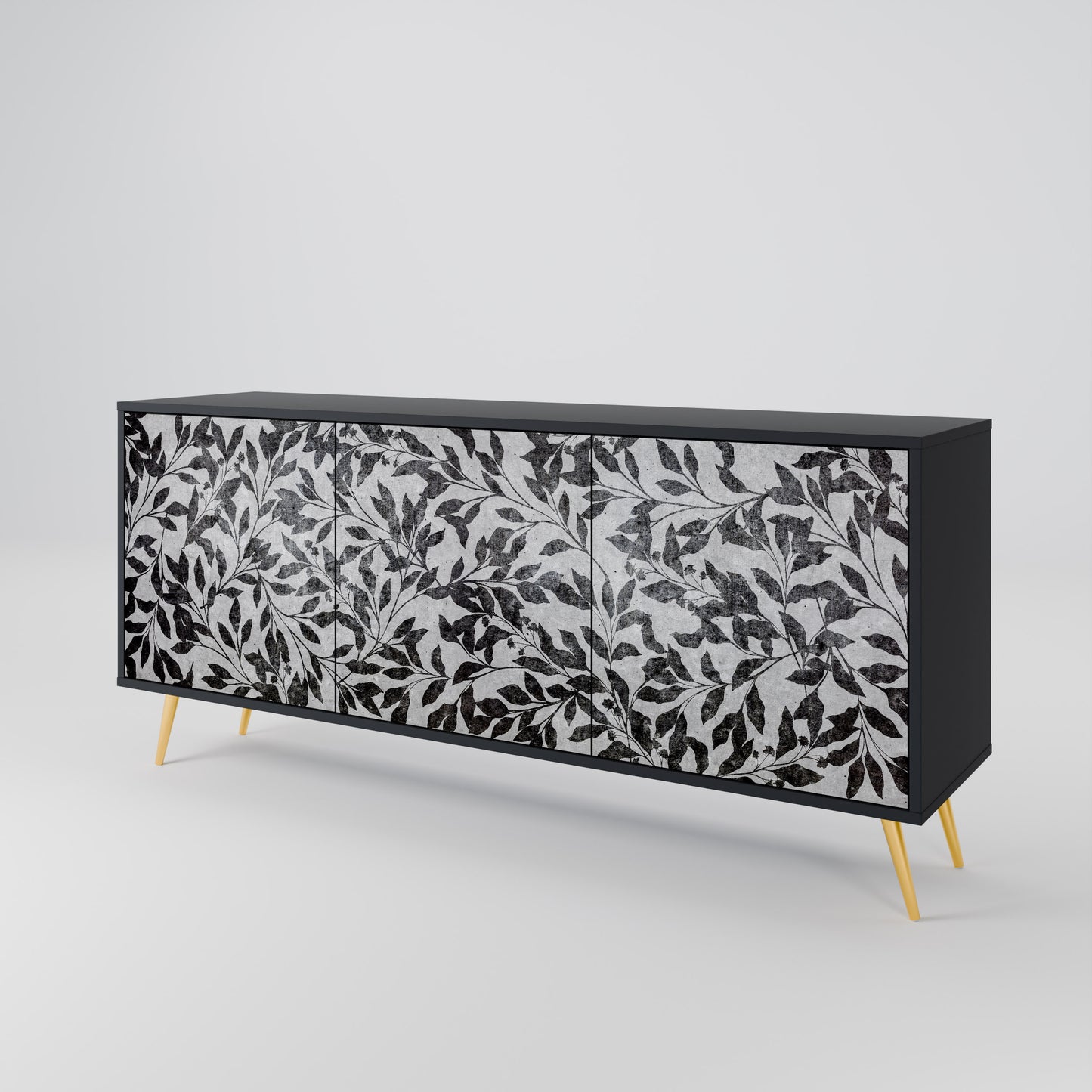 CHARCOAL SPROUT Μπουφές 3-θυρών