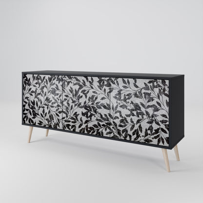 CHARCOAL SPROUT Μπουφές 3-θυρών