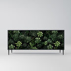 SUCCULENT JUNGLE 3-Door Sideboard