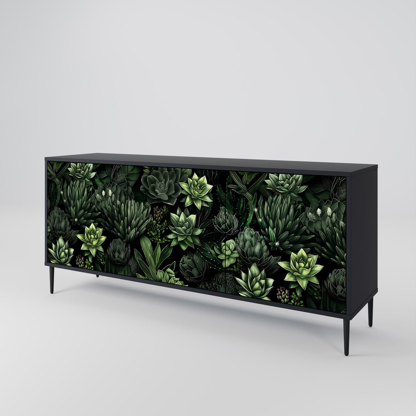 SUCCULENT JUNGLE Μπουφές 3-θυρών