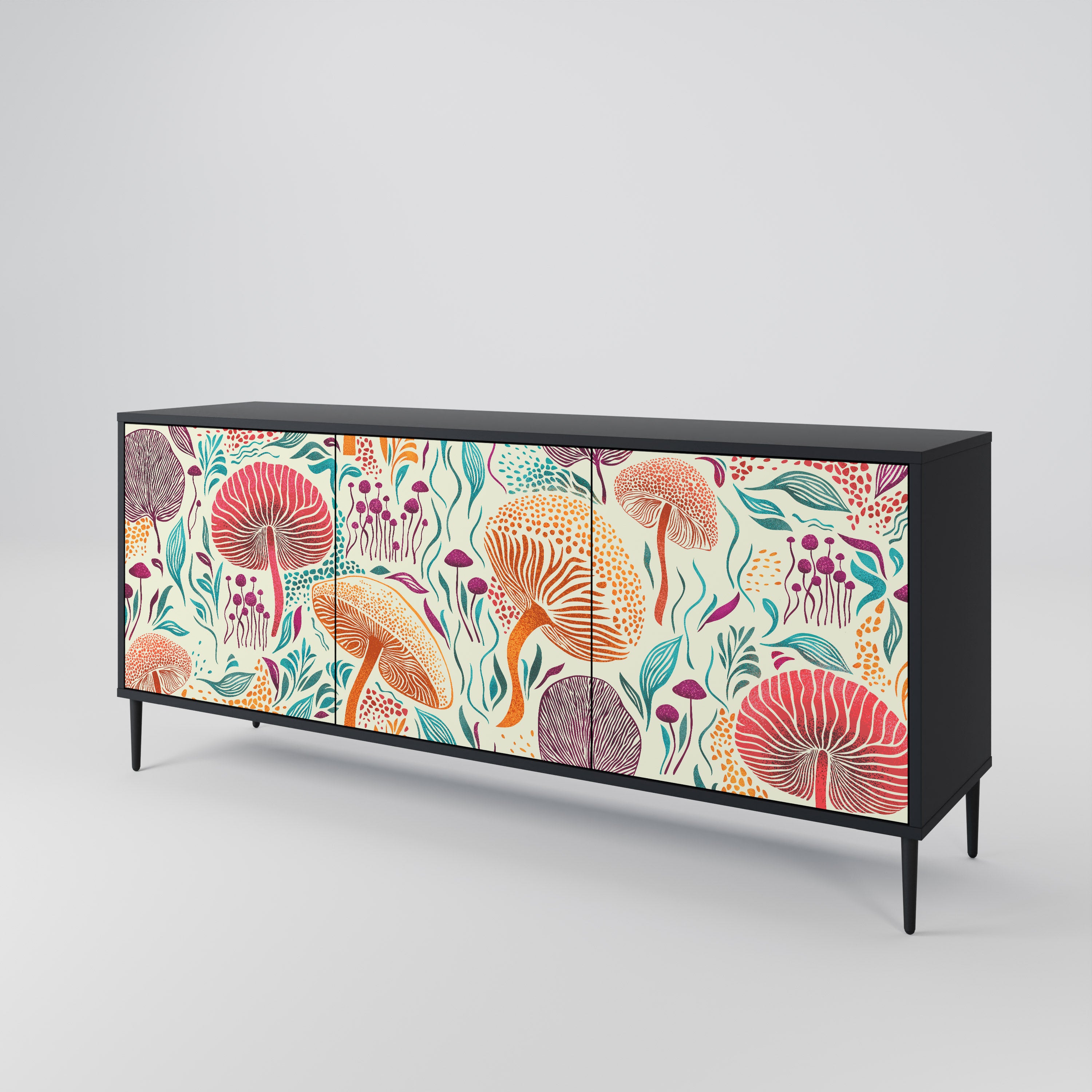FUNGUS FANTASY 3-Door Sideboard
