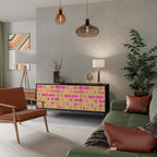 SKATEBOARD ARTISTRY Μπουφές 3-θυρών