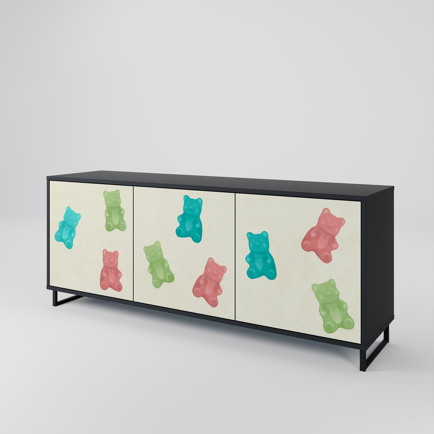 GUMMY BEARS Μπουφές 3-θυρών