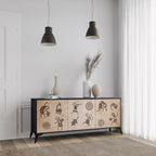 AFRICAN STYLE 3-Door Sideboard