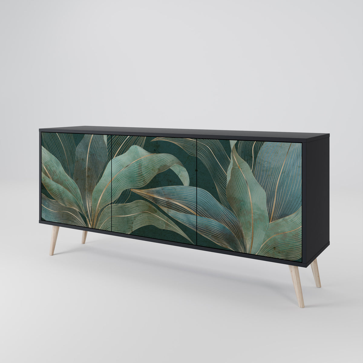 ROYAL GREEN Μπουφές 3-θυρών