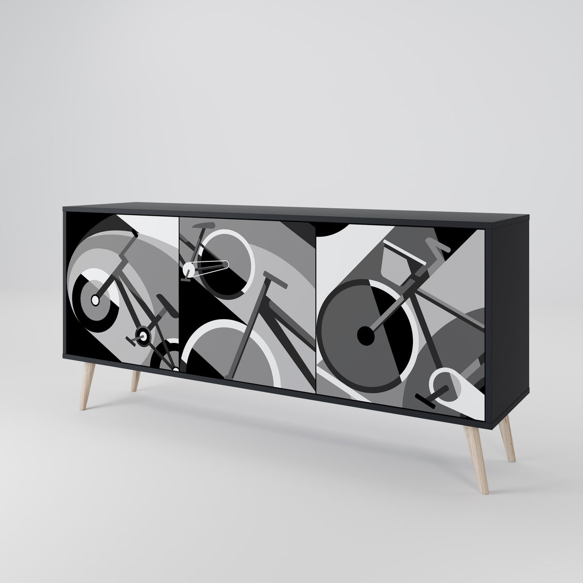 BIKE ENERGY 3-Door Sideboard