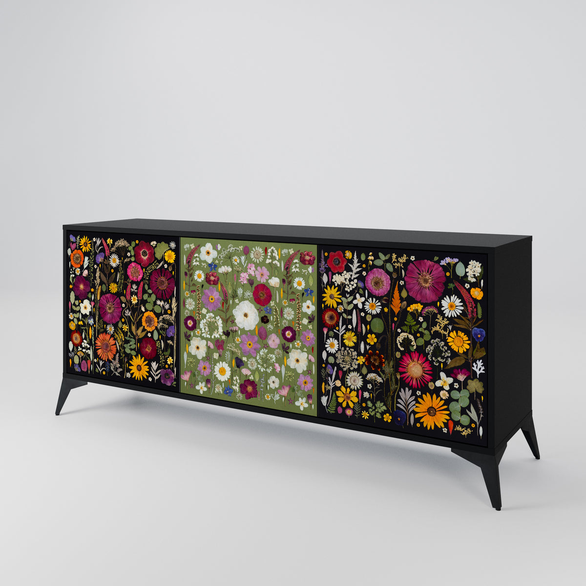 VERDANT GARDEN Μπουφές 3-θυρών