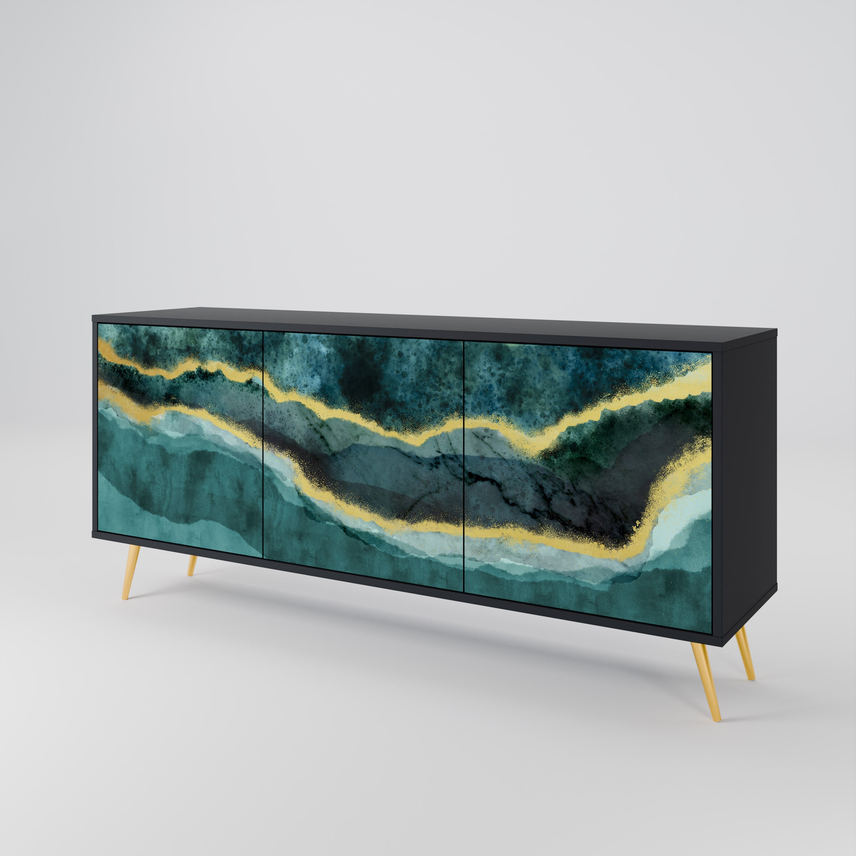 GOLDRUSH ODYSSEY 3-Door Sideboard