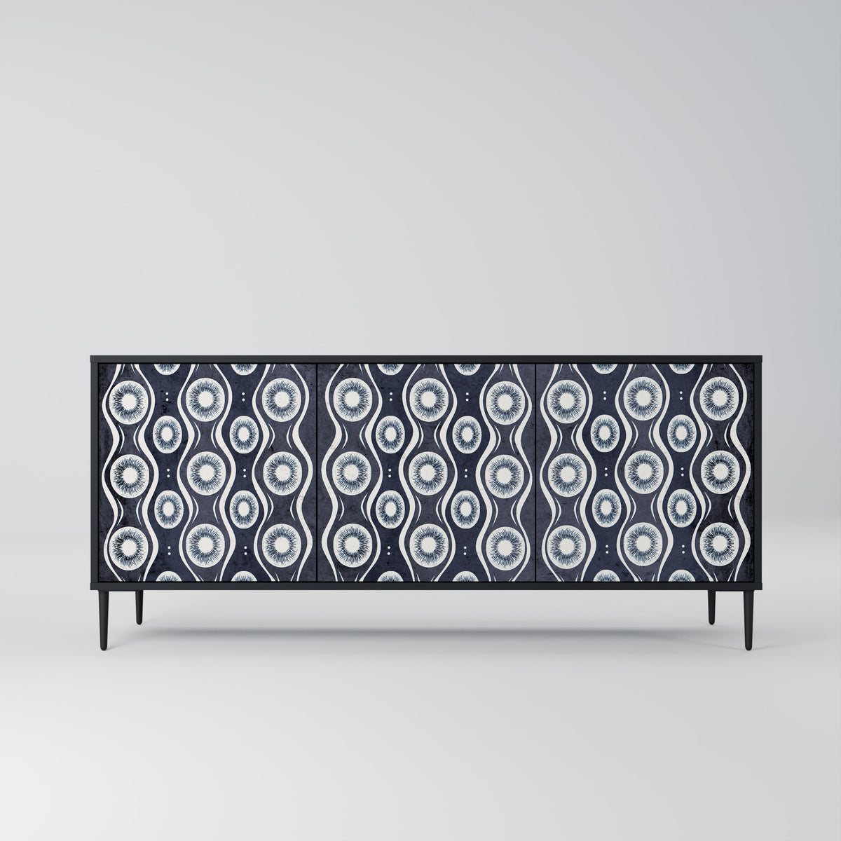 GRAPHITE EYES 3-Door Sideboard