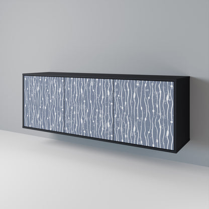 GRAPHITE RAIN Μπουφές 3-θυρών