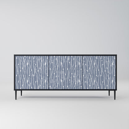 GRAPHITE RAIN Μπουφές 3-θυρών