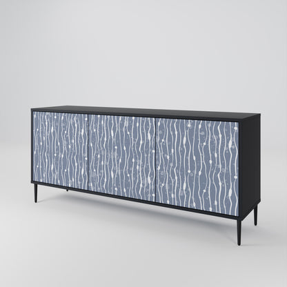 GRAPHITE RAIN Μπουφές 3-θυρών
