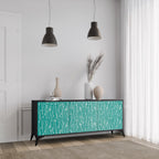TURQUOISE RAIN 3-Door Sideboard