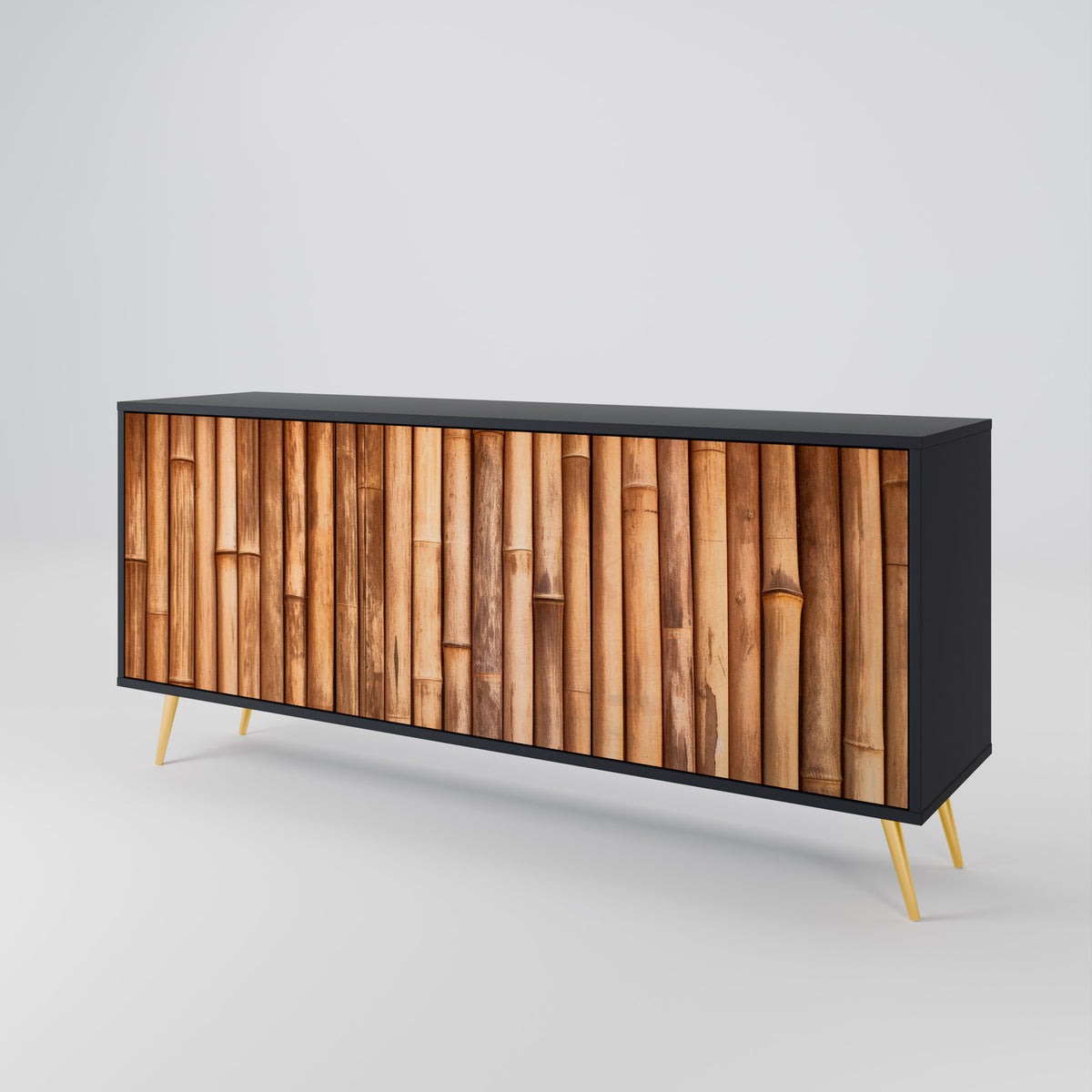 NATURAL WOOD Μπουφές 3-θυρών
