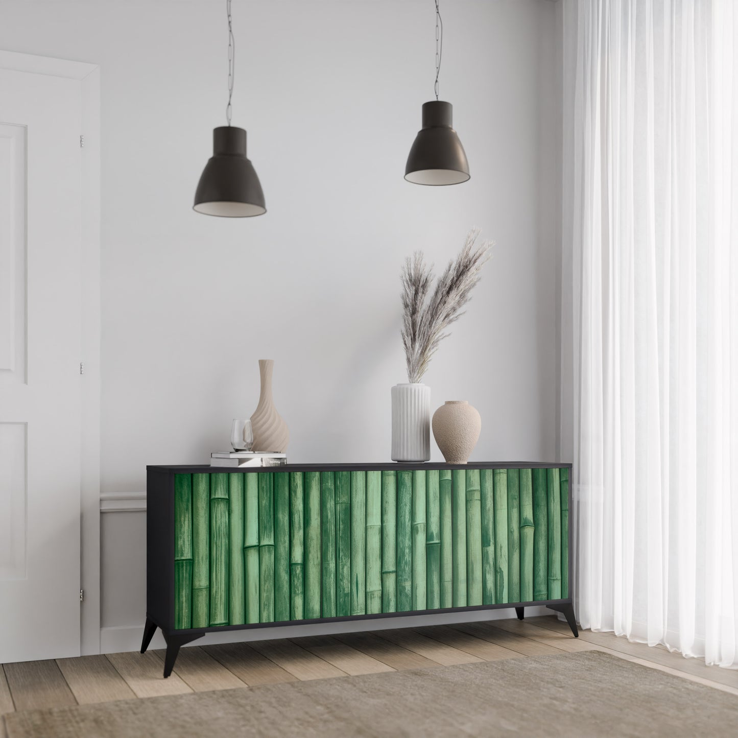 NATURAL GREEN Μπουφές 3-θυρών