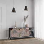 GILDED SWIRLS 3-Door Sideboard