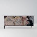 GILDED SWIRLS 3-Door Sideboard