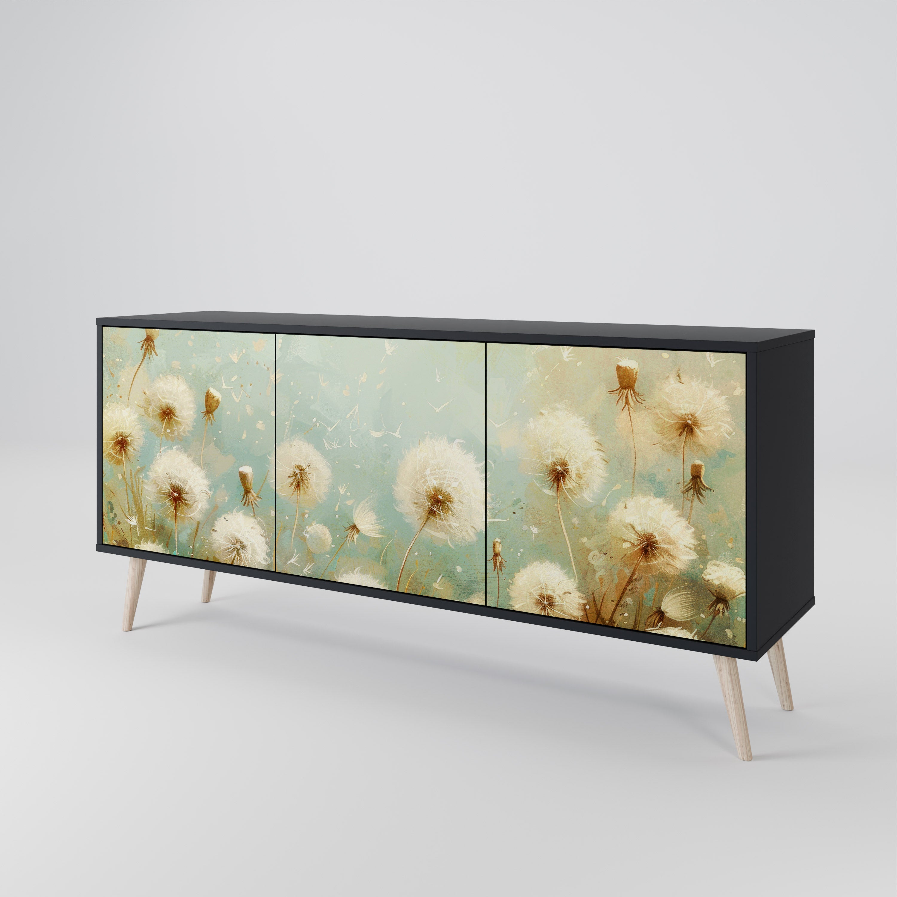 DREAMY MEADOW 3-Door Sideboard