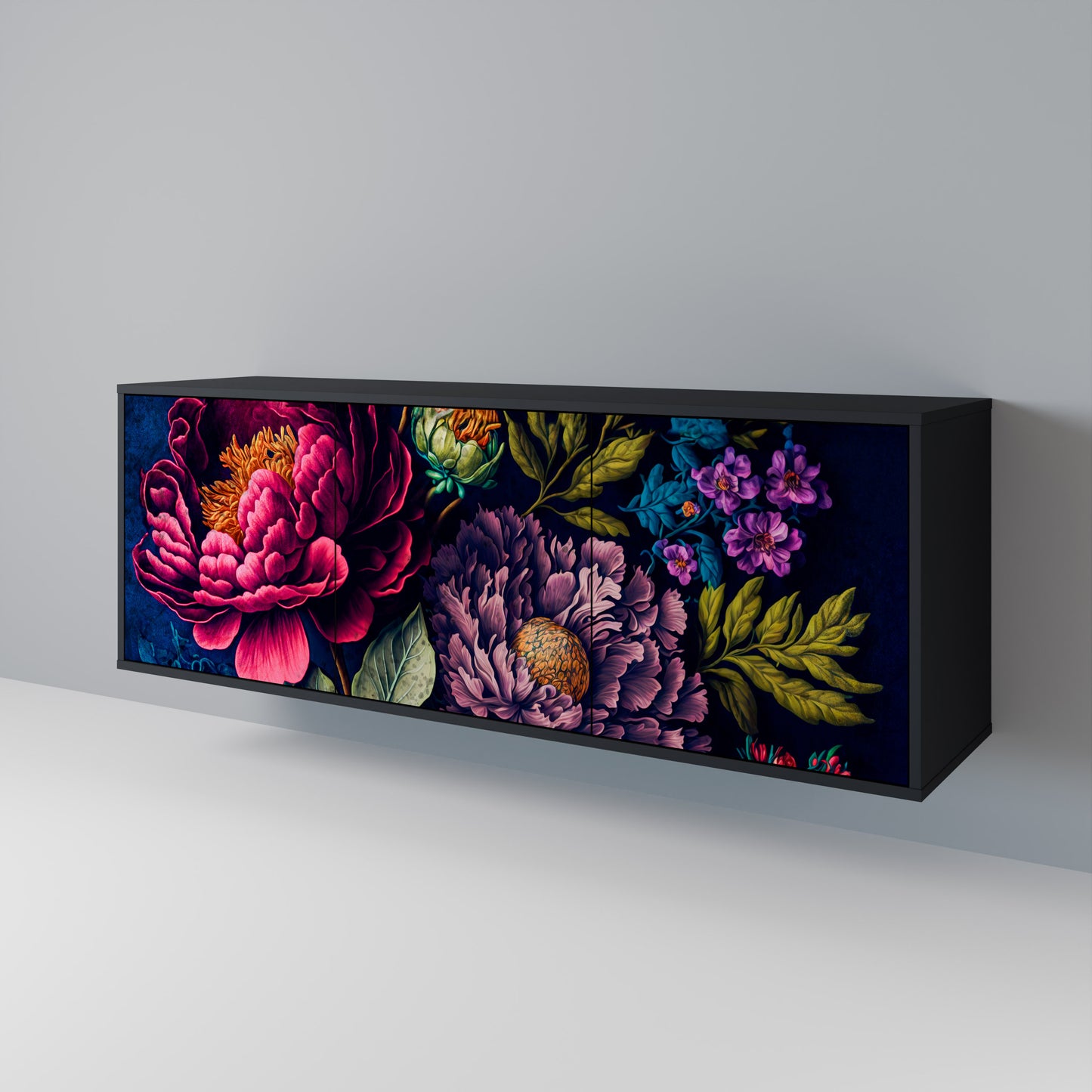 BLOOMING ELEGANCE Μπουφές 3-θυρών