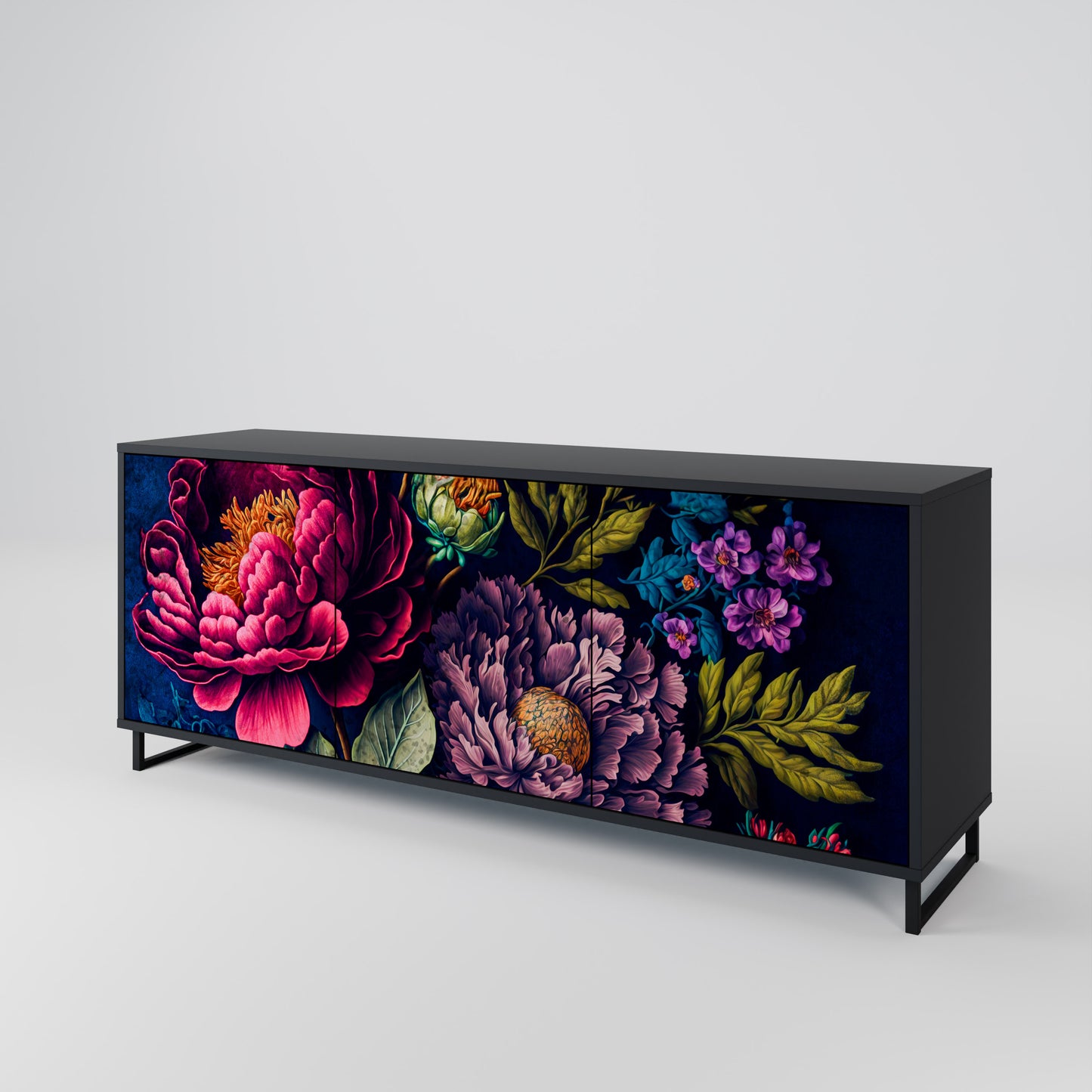 BLOOMING ELEGANCE Μπουφές 3-θυρών