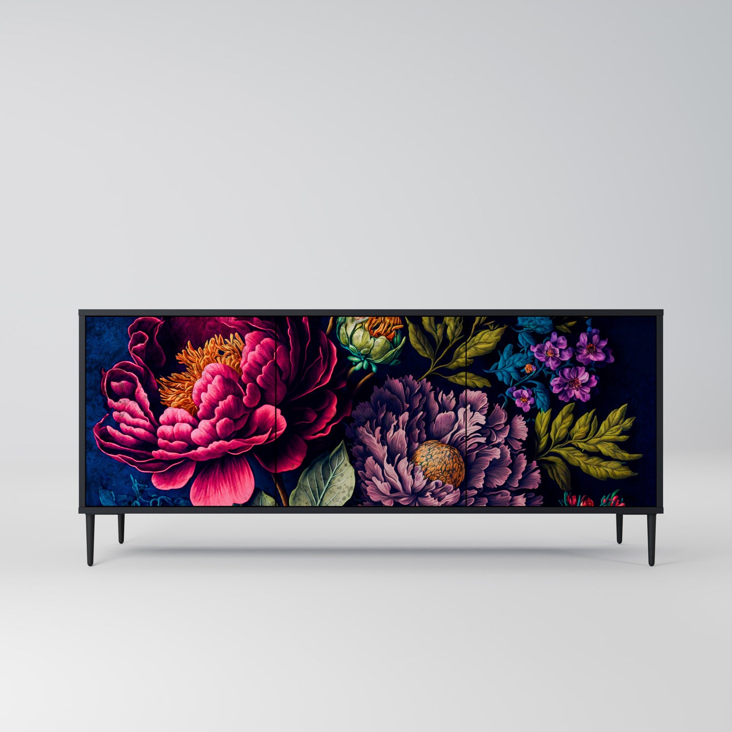 BLOOMING ELEGANCE Μπουφές 3-θυρών