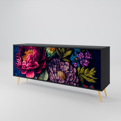 BLOOMING ELEGANCE Μπουφές 3-θυρών