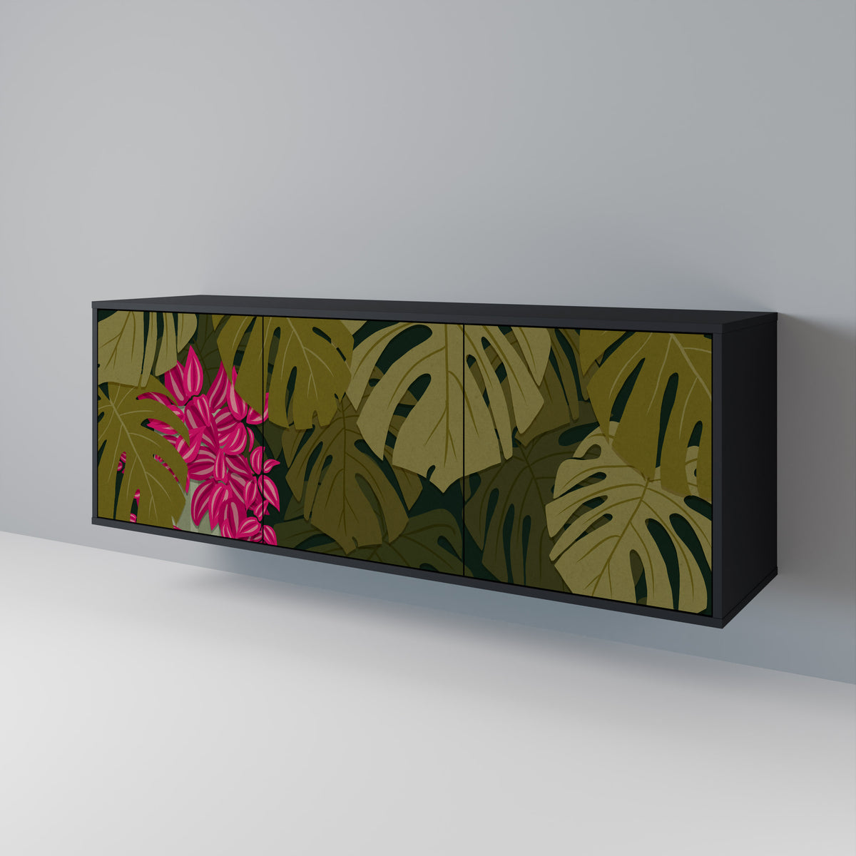 TROPICAL BEAUTY Μπουφές 3-θυρών