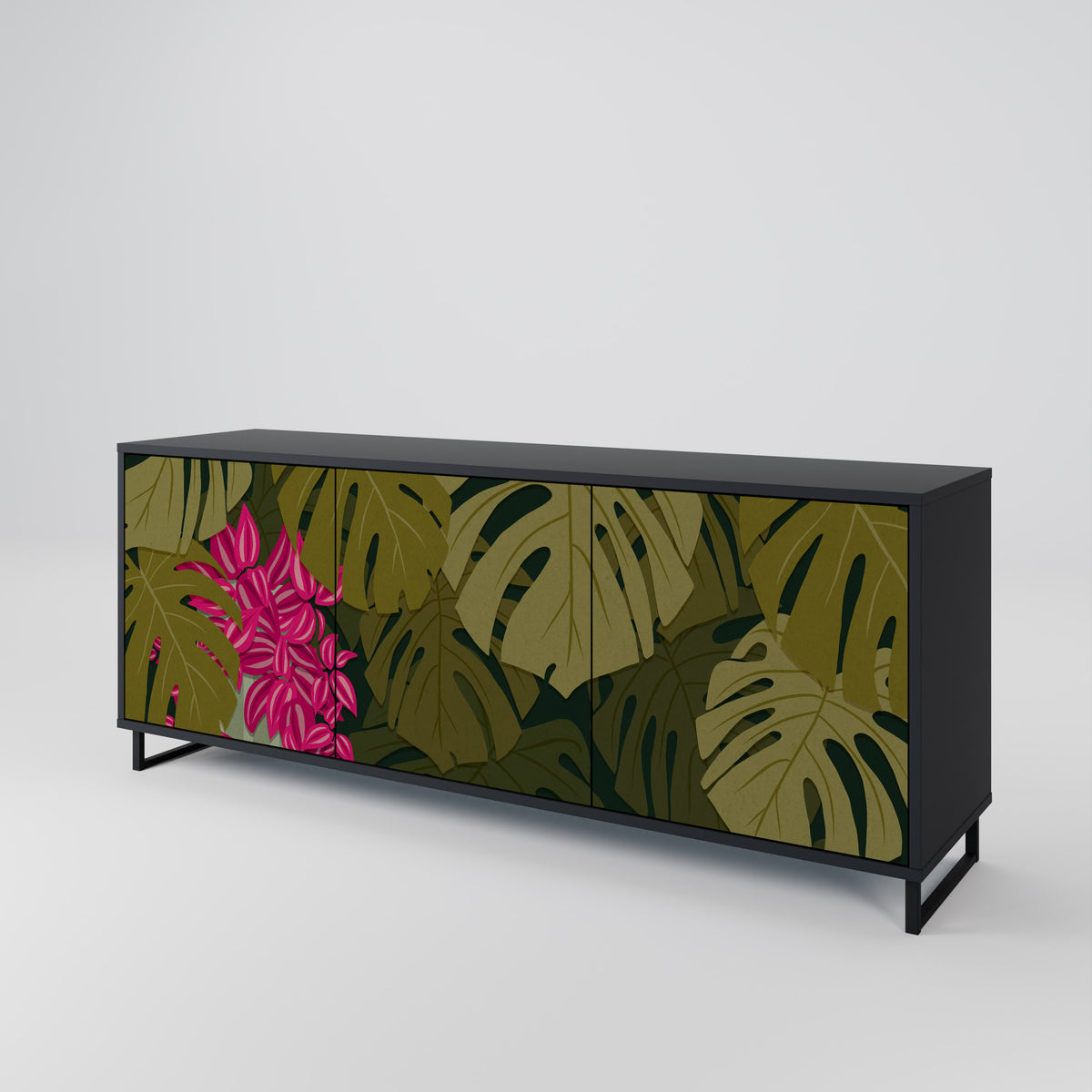 TROPICAL BEAUTY Μπουφές 3-θυρών