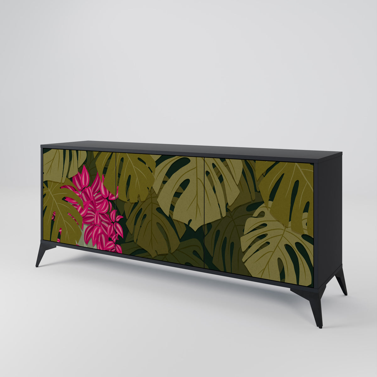 TROPICAL BEAUTY Μπουφές 3-θυρών