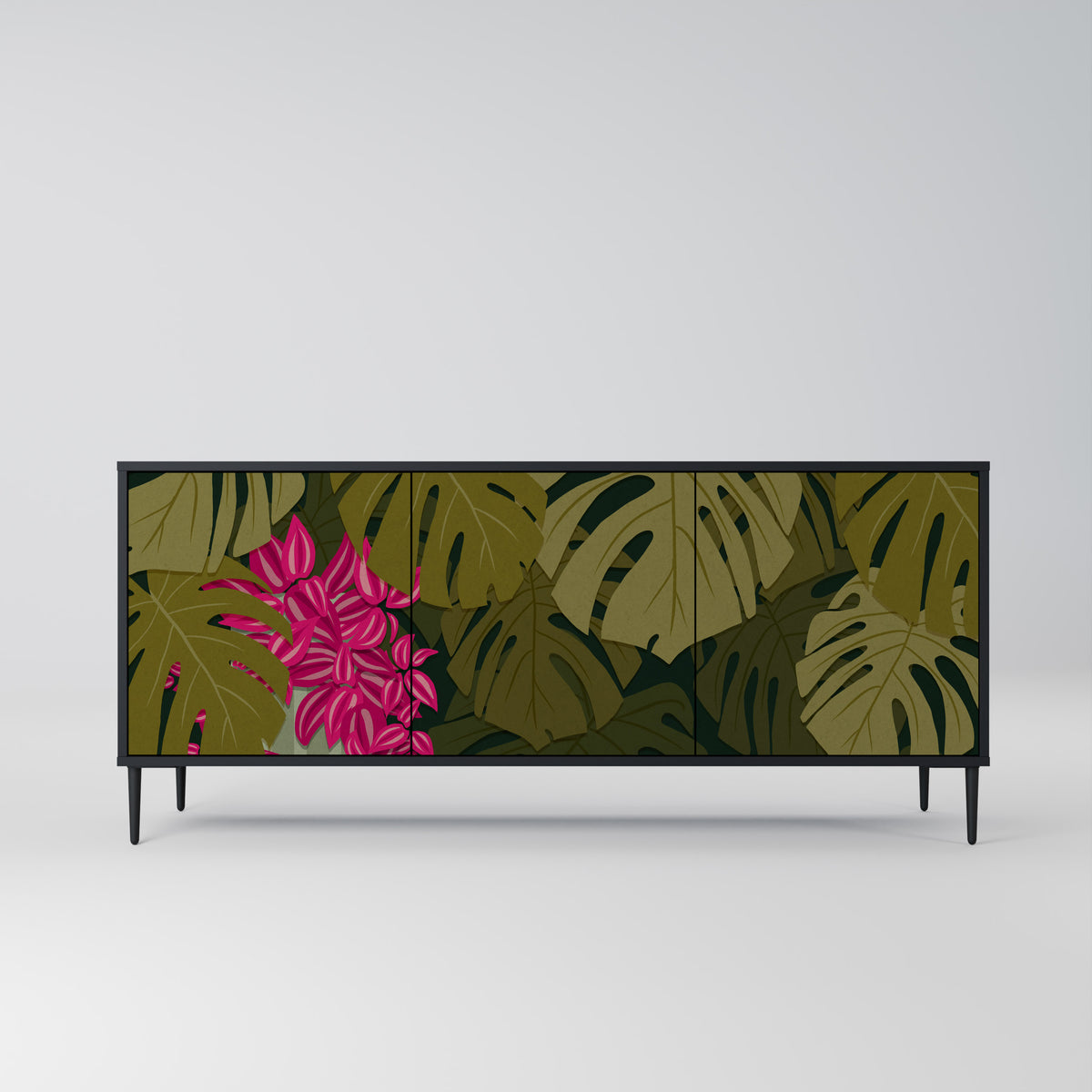TROPICAL BEAUTY Μπουφές 3-θυρών