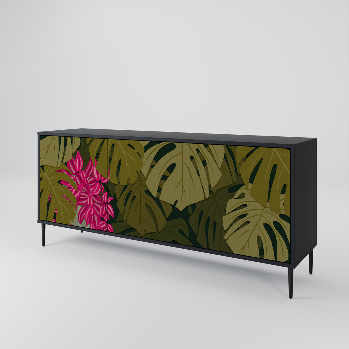 TROPICAL BEAUTY Μπουφές 3-θυρών