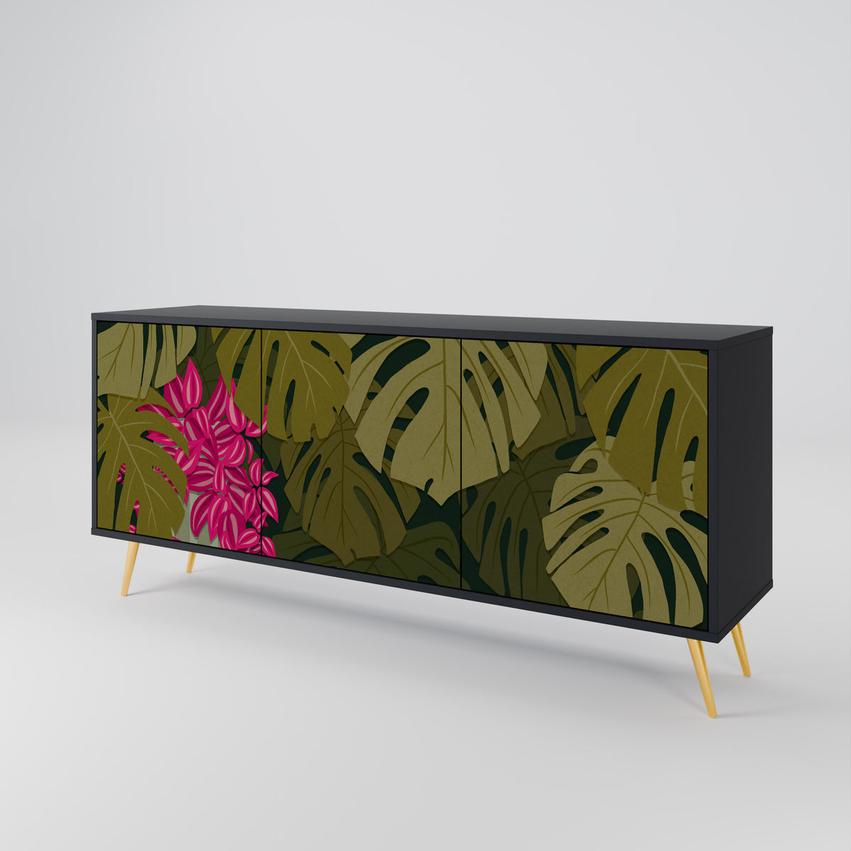 TROPICAL BEAUTY Μπουφές 3-θυρών