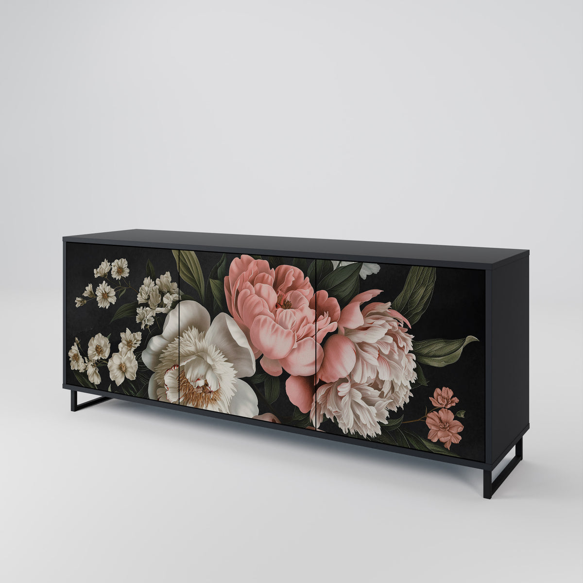 LUSH ELEGANCE Μπουφές 3-θυρών