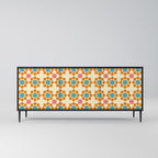 FLORAL DECOR 3-Door Sideboard