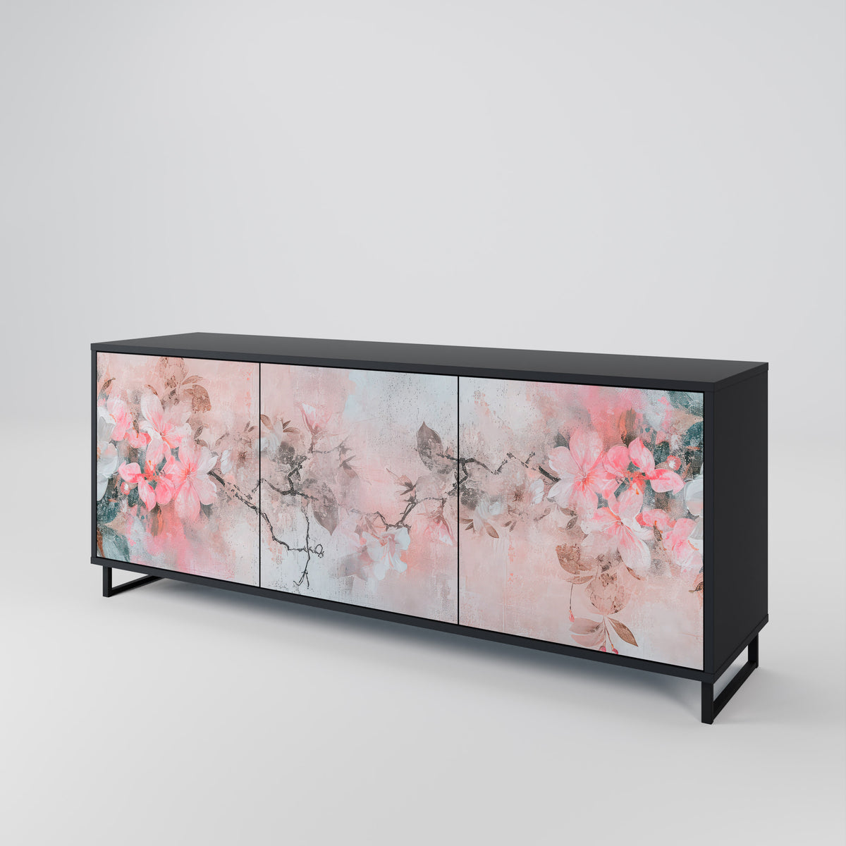 CHERRY BLOSSOM Μπουφές 3-θυρών