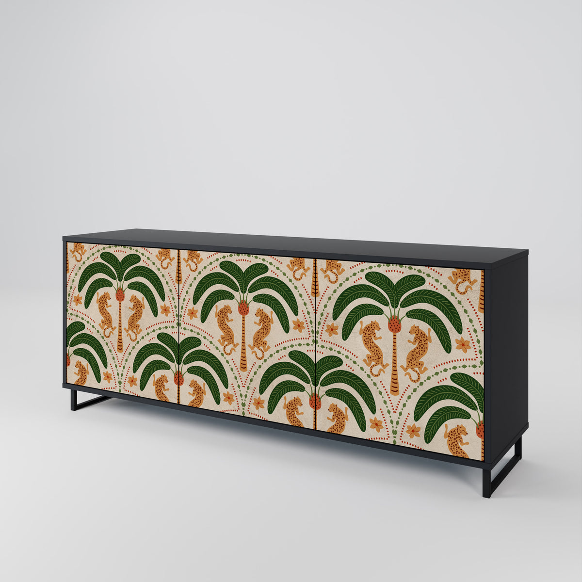 DANCING PREDATORS Μπουφές 3-θυρών