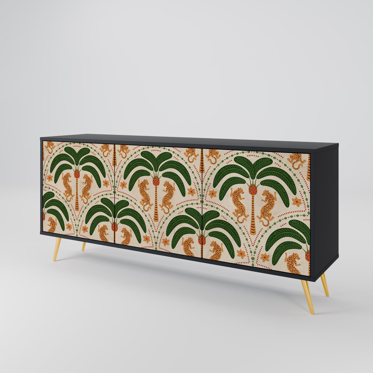 DANCING PREDATORS Μπουφές 3-θυρών