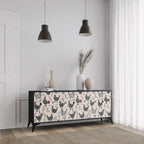 HAPPY HENS 3-Door Sideboard