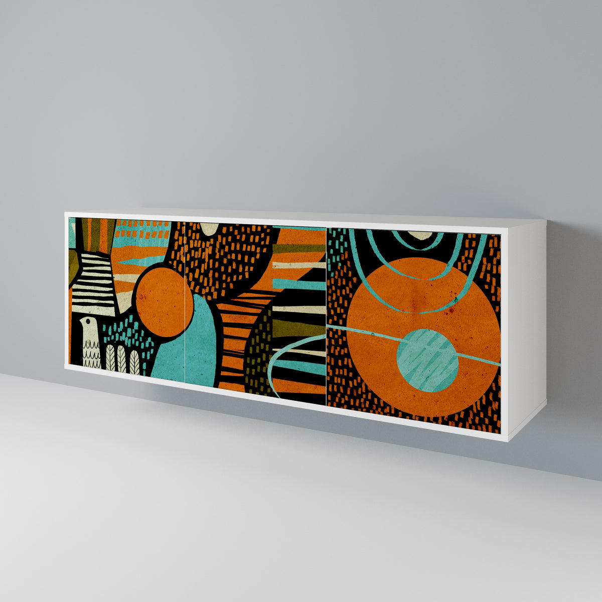 GEODE GLIMMER Μπουφές 3-θυρών